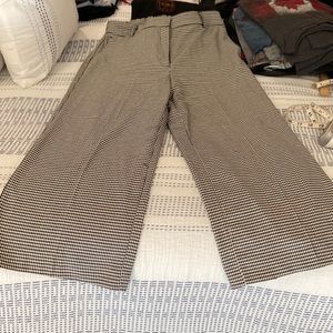 Houndstooth culottes